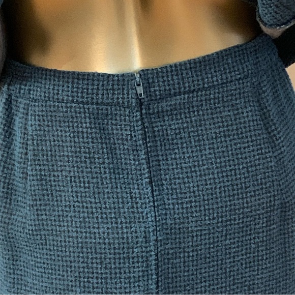 Jacket (Teal & Black hounds tooth)  Size 14P - Picture 11 of 15